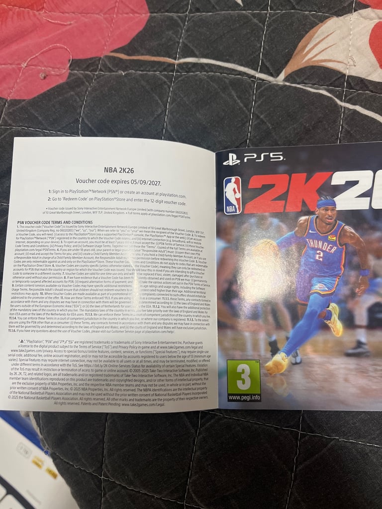 NBA 2K26 Game Code
