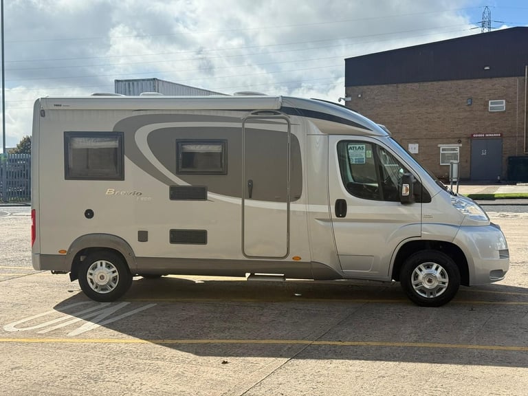 2013 Fiat DUCATO BURSTNER BREVIO t600 3 BERTH MOTORHOME UNDER 6M