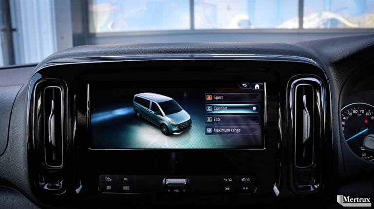 1969 Mercedes-Benz Vito 100kWh SELECT Tourer Double Cab (Auto) FWD L3 (8Seat) Window Van Electric...