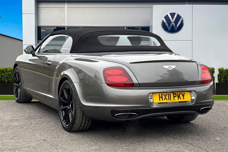 2011 Bentley Continental 6.0 FlexFuel GTC Supersports Auto 4WD Euro 5 2dr Convertible PETROL/ALCO...