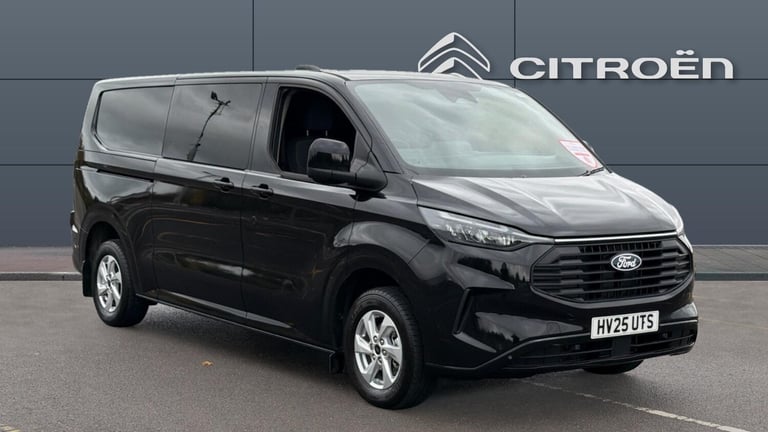 2025 Ford Transit Custom 2.0 EcoBlue 136ps H1 Double Cab Van Limited PANEL VAN DIESEL Manual