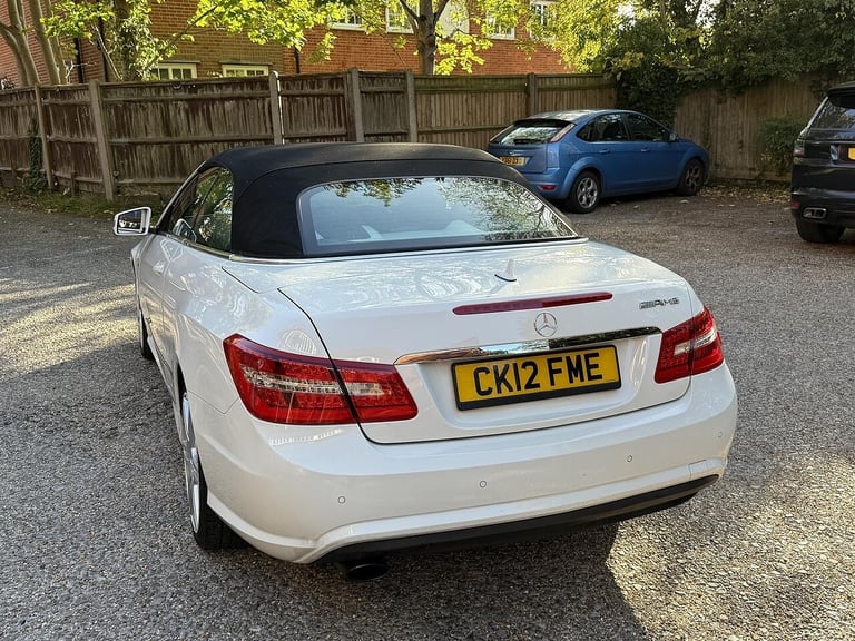 2012 Mercedes-Benz E Class 2.1 E220 CDI BlueEfficiency Sport Cabriolet 2dr Diesel G-Tronic+ Euro ...