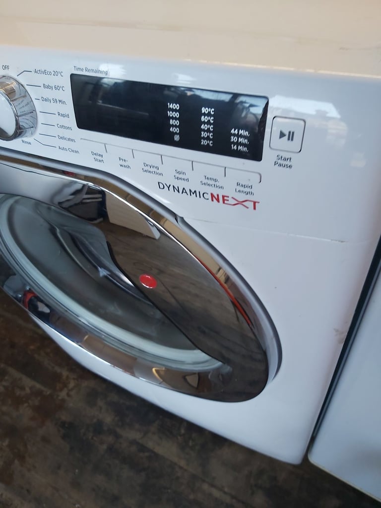 Hoover 8+5 kg washer dryer free delivery and connect it 