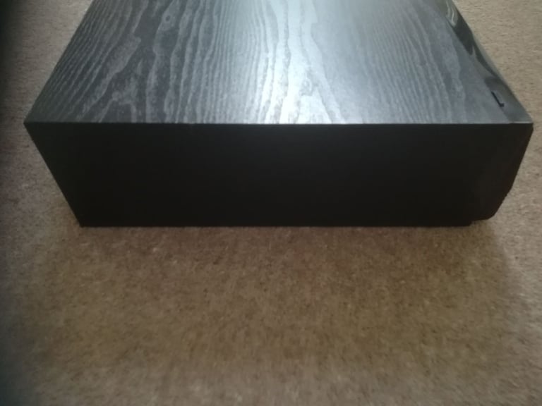 VHS Video Cassette Tape Storage Drawer Box Black 24 Tapes Retro VCR Media Tapes