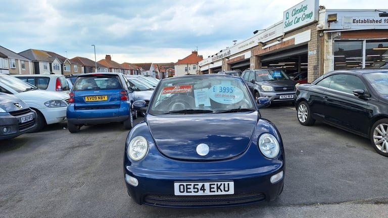 2004 Volkswagen Beetle 2.0 Convertible From £2,995 + Retail Package CONVERTIBLE Petrol Manual
