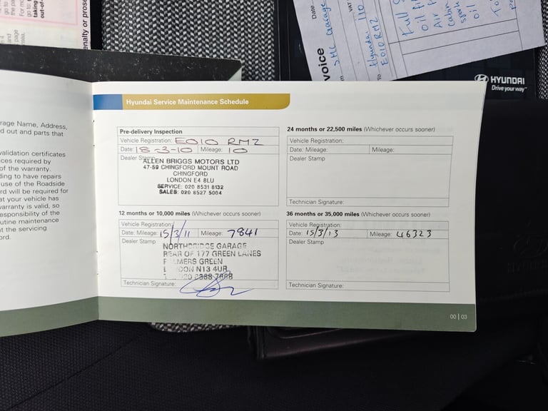 2010 Hyundai i10 1.2 Classic 5dr HATCHBACK Petrol Manual