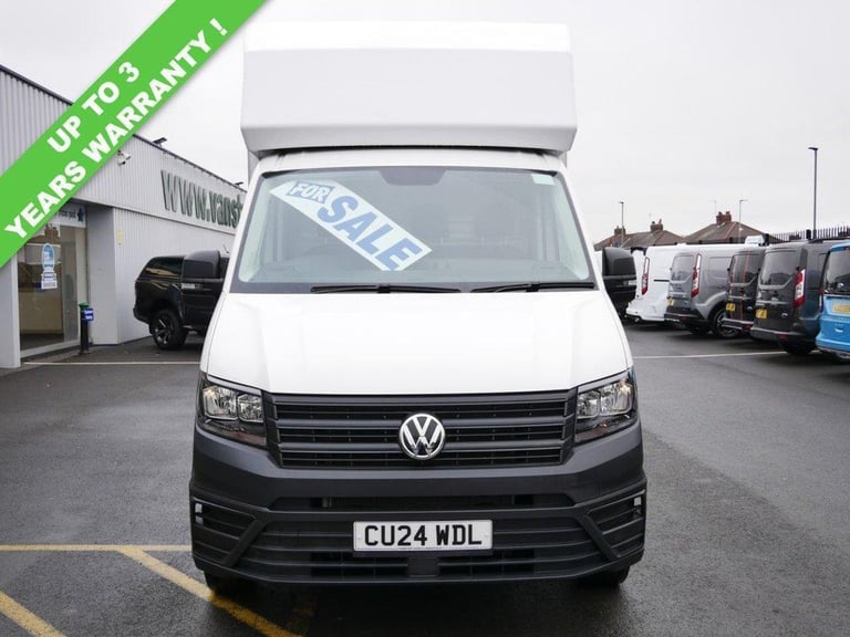 2024 VOLKSWAGEN CRAFTER CR35 2.0 TDI 140 BHP ETG LUTON ( TAIL-LIFT / AIR CON )