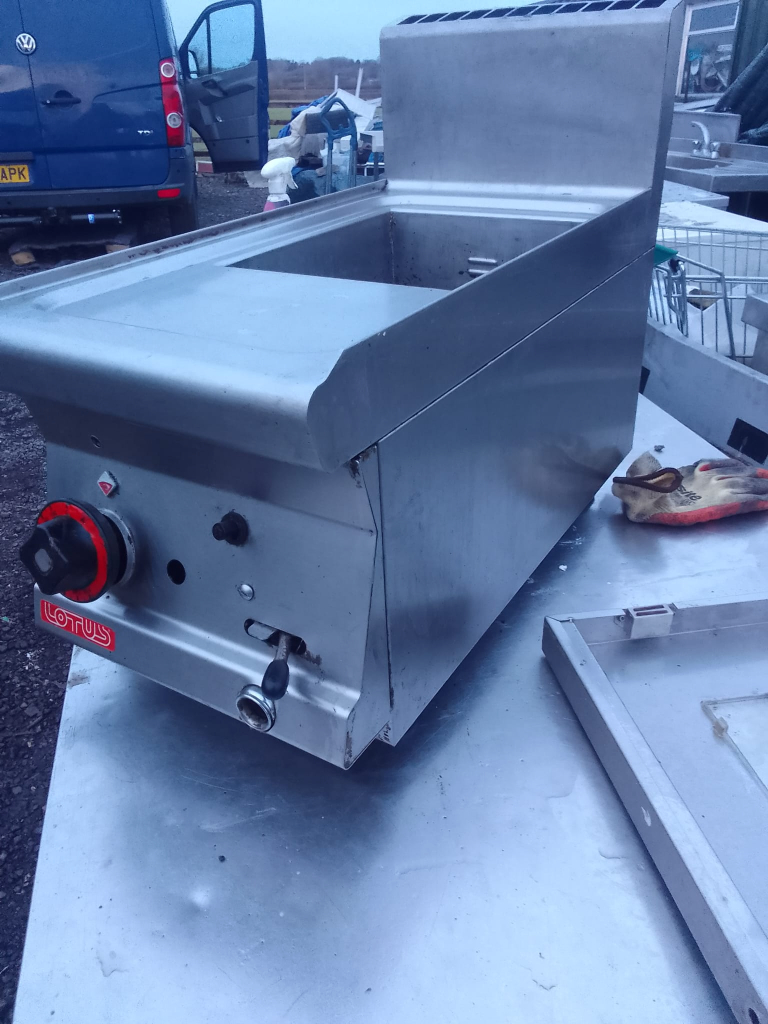 Catering equipment commercial Tabletop Gas fryer restaurant kitchen items 