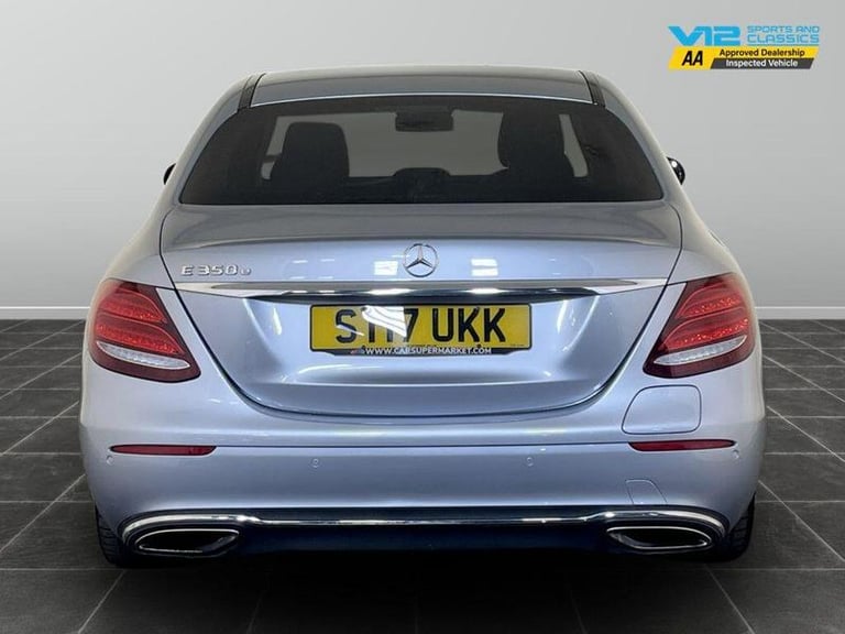 2017 Mercedes-Benz E Class 2.0 E350e 6.4kWh SE G-Tronic+ Euro 6 (s/s) 4dr Automatic Saloon Hybrid...
