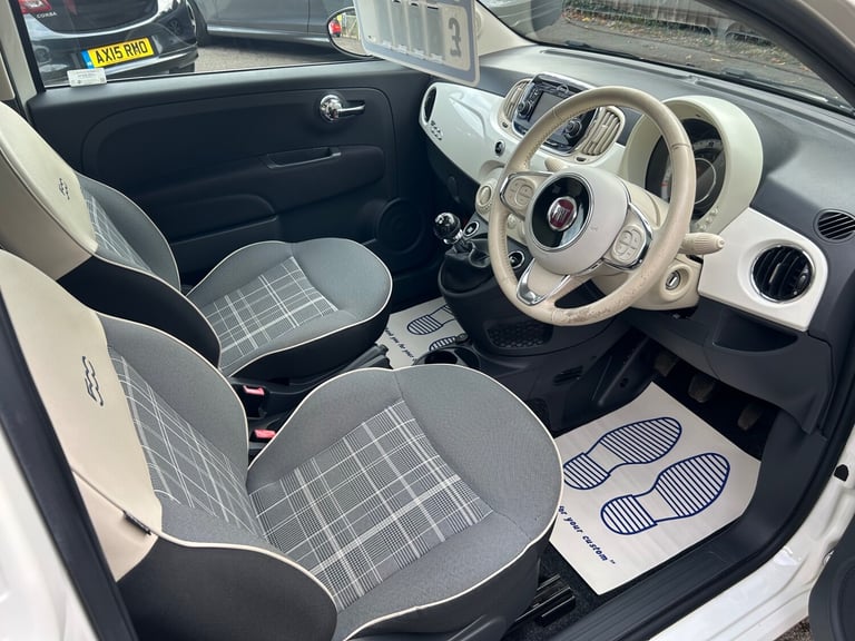 Fiat 500 Lounge 1.2 3dr 2017 (67) Petrol - Hatchback - Manual