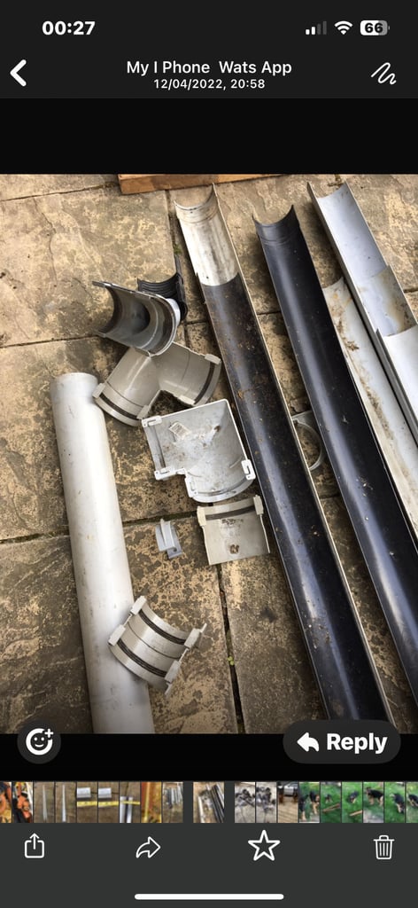image for Drain pipe bits  guttering 