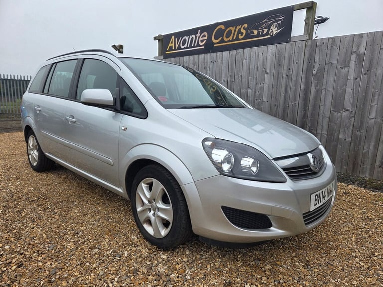 2014 Vauxhall Zafira EXCLUSIV MPV Petrol Manual