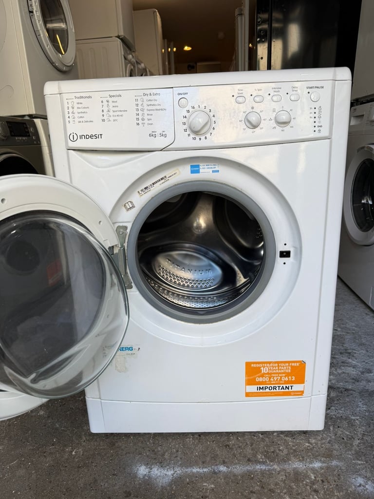 Indesit 6+5kg Washer Dryer Withh Free Deliveryy N Warranty 