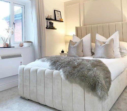 image for Good Quality Beds | Double & King Size Royal Wing Bed With Mattress - BRAND NEW - COD