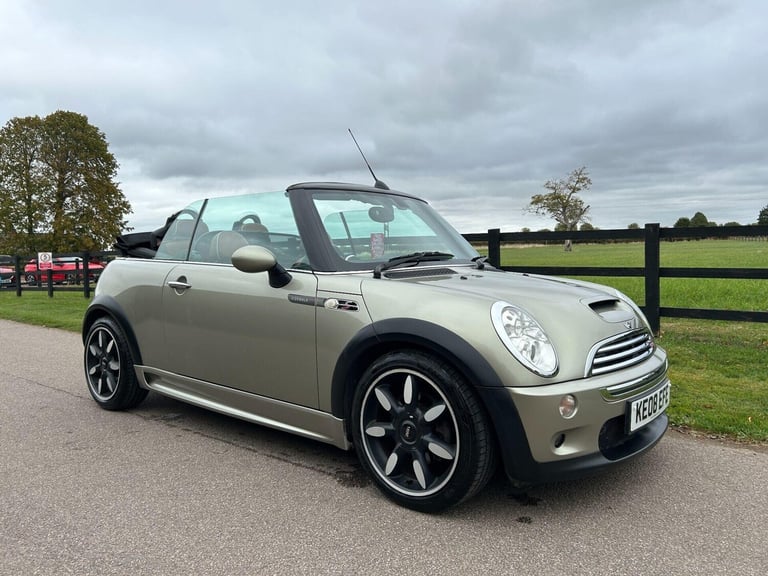 2008 MINI Convertible 1.6 Cooper S Sidewalk Euro 4 2dr Convertible Petrol Manual