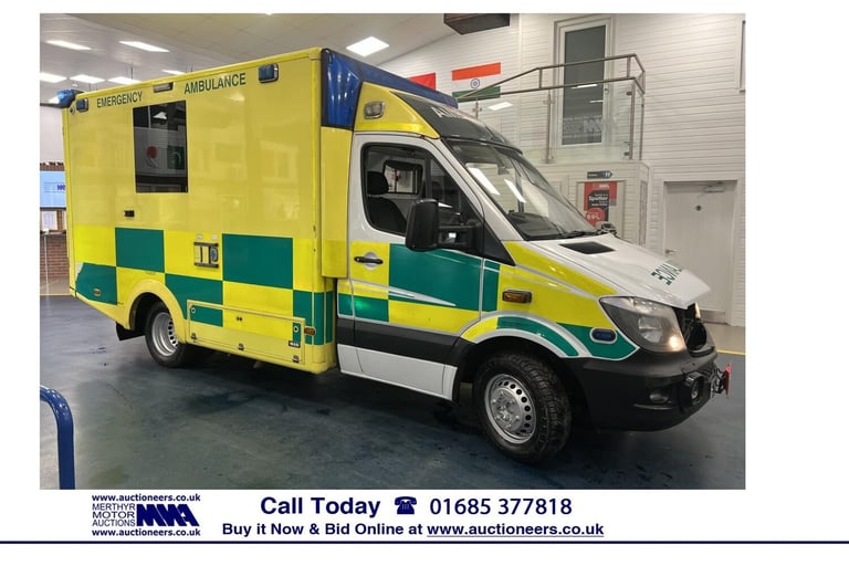 image for 2015 Mercedes-Benz Sprinter 519 3.0CDI 190PS AUTO WAS BODY AMBULANCE / CAMPER NA DIESEL Automatic