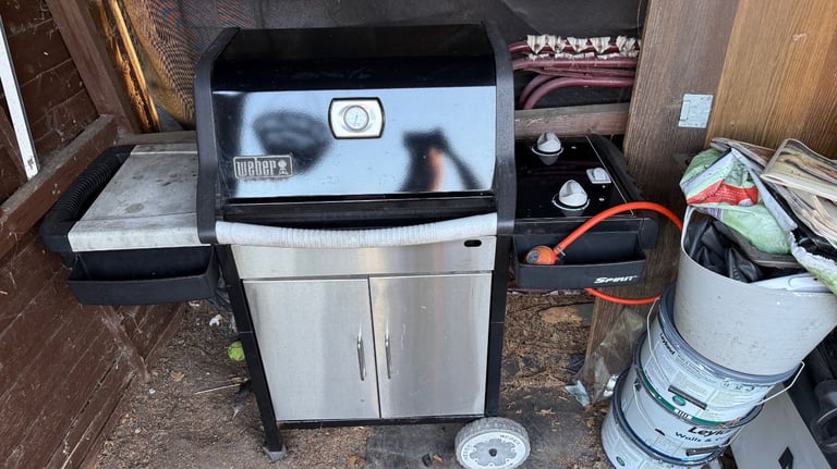 image for Weber Spirit Premium Gas Barbecue and Gas Bottle - Selling as moving (Can deliver)