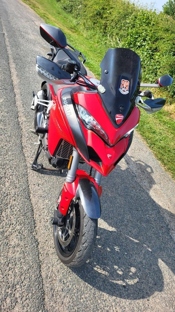 2018 18 DUCATI MULTISTRADA 1260 S DVT HIGH SPEC TOURER ADVENTURE HISTORY NEW MOT