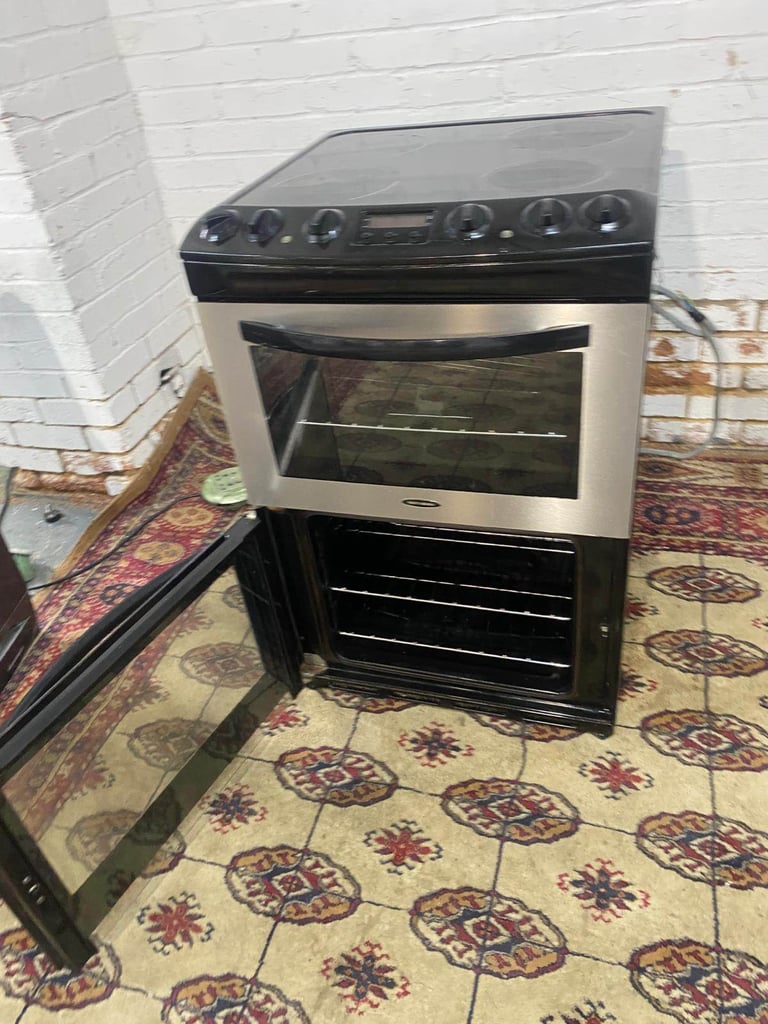 Stainless 60CM Electric Ceramic Cooker With Dual Oven/Grill  Price