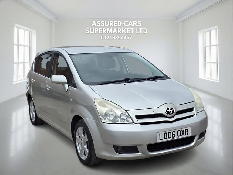 2006 06 TOYOTA COROLLA VERSO 1.8 T3 MPV 5DR PETROL MULTIMODE (179 G/KM, 127 BHP)