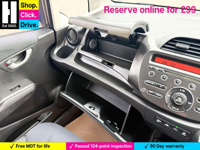 2013 Honda Jazz 1.4 i-VTEC ES Plus Hatchback 5dr Petrol CVT Euro 5 (99 ps) HATCHBACK Petrol Autom...