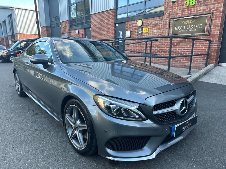 2018 Mercedes-Benz C-Class 2.1 C220d AMG Line (Premium) G-Tronic+ Euro 6 (s/s) 2dr COUPE Diesel A...