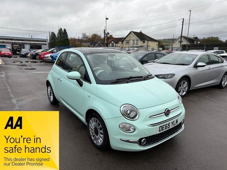 2016 Fiat 500 1.2 Lounge 3dr HATCHBACK PETROL Manual