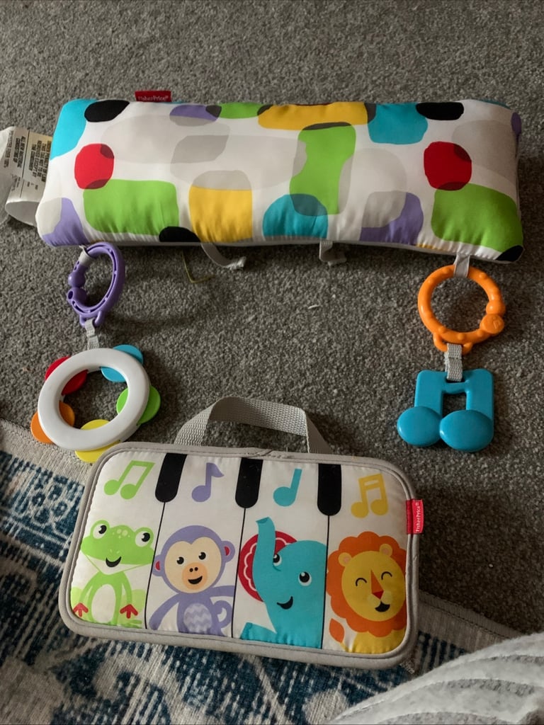 image for Fisher-Price Music Play Pillow Belly Layer, Baby Toys for Newborns RRP £30