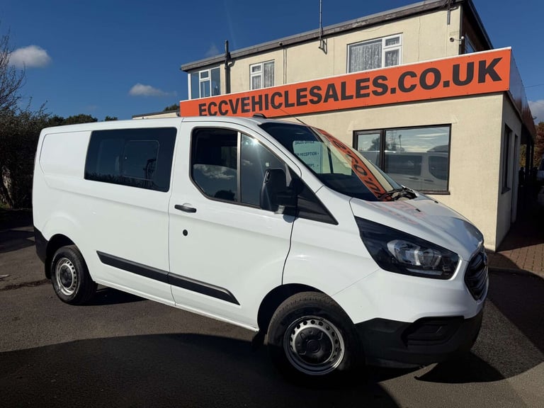2023 Ford Transit Custom 2.0 Transit Custom 300 Leader EcoBlue 5dr 6 SEATER CREW COMBI VAN Combi ...