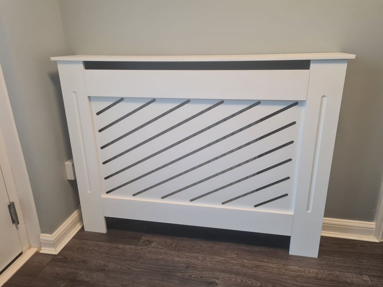 image for White Radiator Cover
