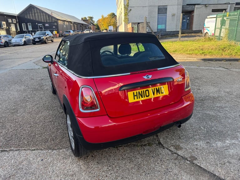 2010 MINI Convertible 1.6 One 2dr CONVERTIBLE PETROL Manual