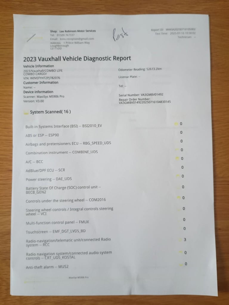 2023 Vauxhall Combo 2300 Prime 1.5 Turbo D S/S Panel Van Diesel Manual