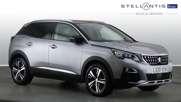 2020 Peugeot 3008 1.2 PureTech GPF Allure SUV 5dr Petrol EAT Euro 6 (s/s) (130 ps) SUV Petrol Aut...