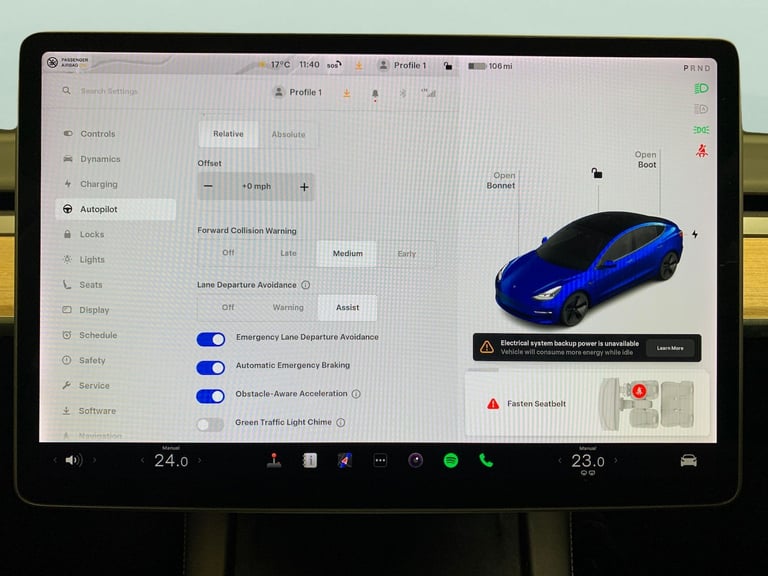 2020 Tesla Model 3 (Dual Motor) Long Range Saloon 4dr Electric Auto 4WDE (346 ps) - AUTO PARK  Sa...