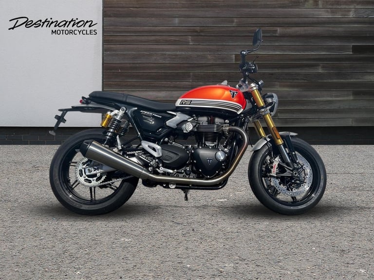 2025 Triumph Speed Twin 1200 RS STANDARD COLOUR black Manual