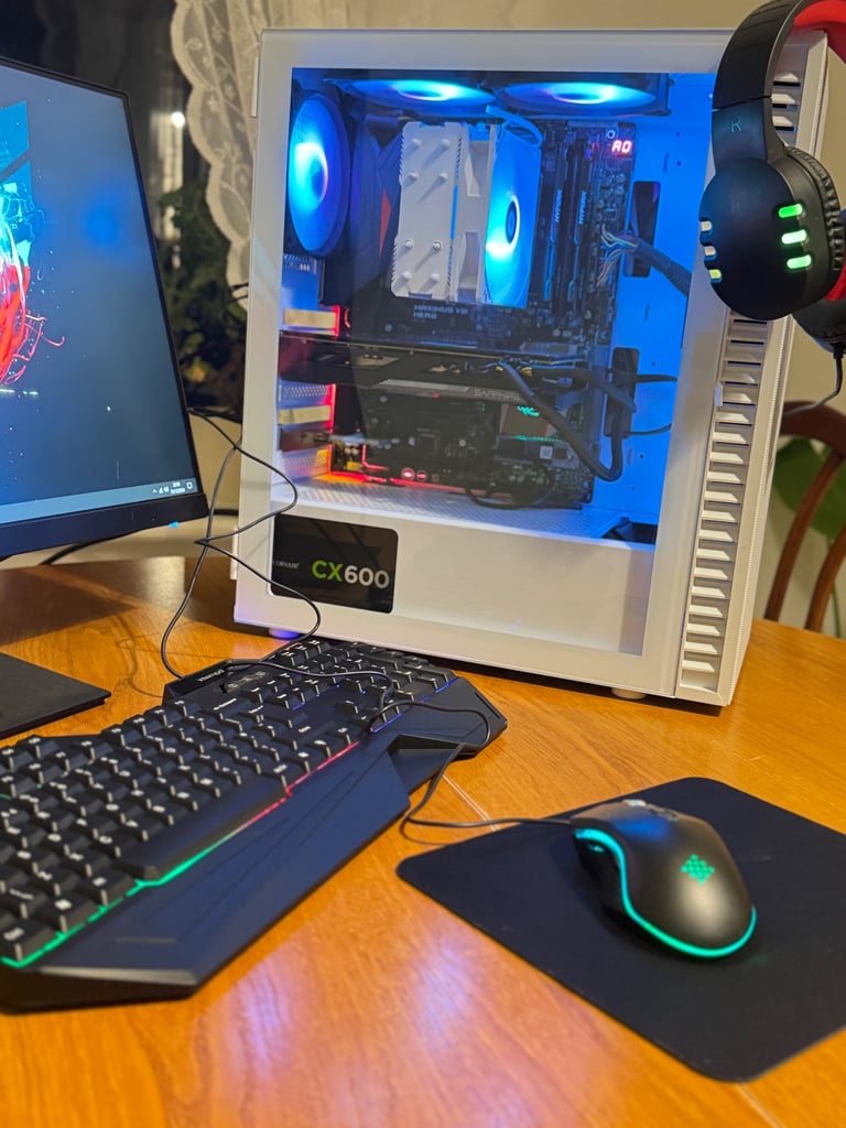 Gaming PC ASUS RoG MAXIMUS 8.Full set up.