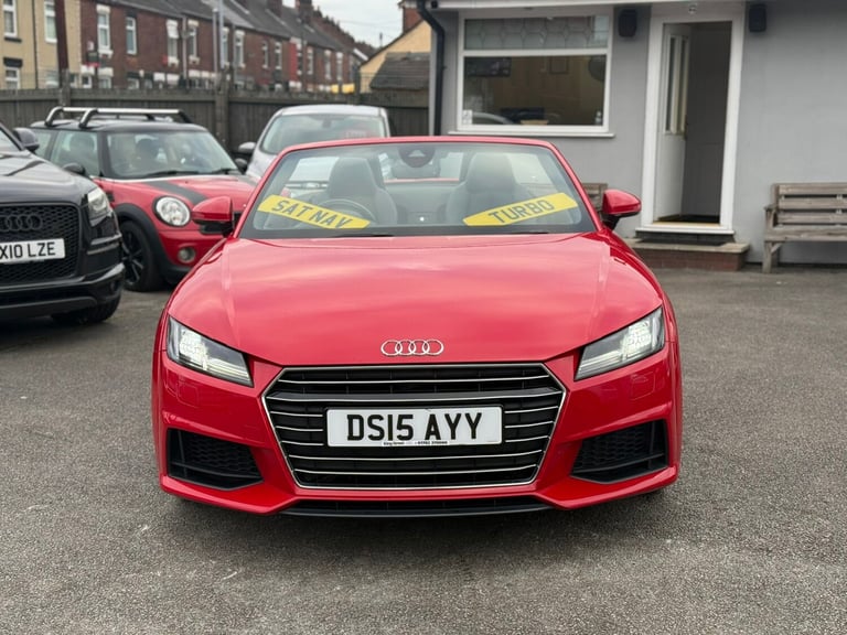 2015 Audi TT 2.0T FSI S Line 2dr CONVERTIBLE Petrol Manual