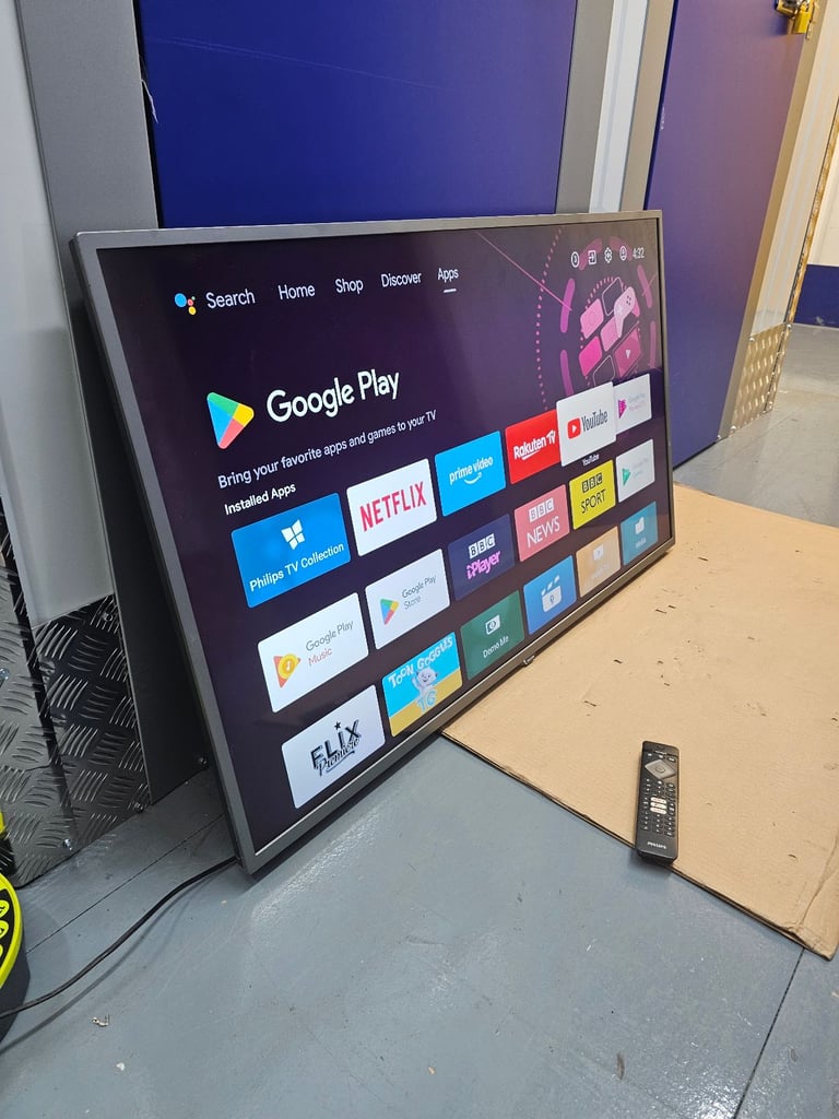 58" PHILLIPS ANDRIOND 4K ULTRA SMART TV 