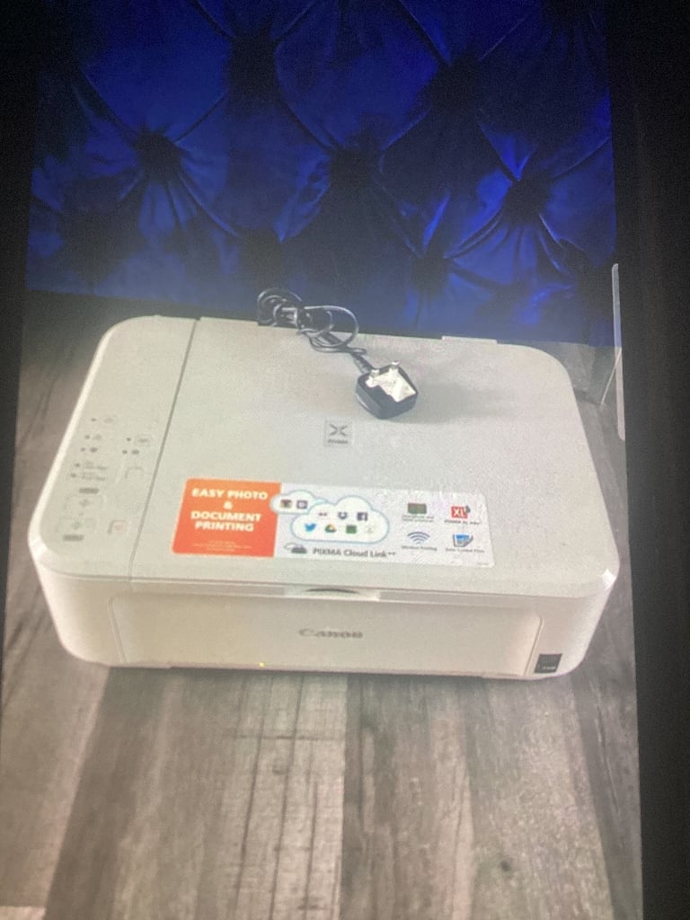WHITE CANON PIXMA MG3650 CLOUD LINK INKJET PRINTER EASY PHOTO AND DOCUMENT PRINTING 