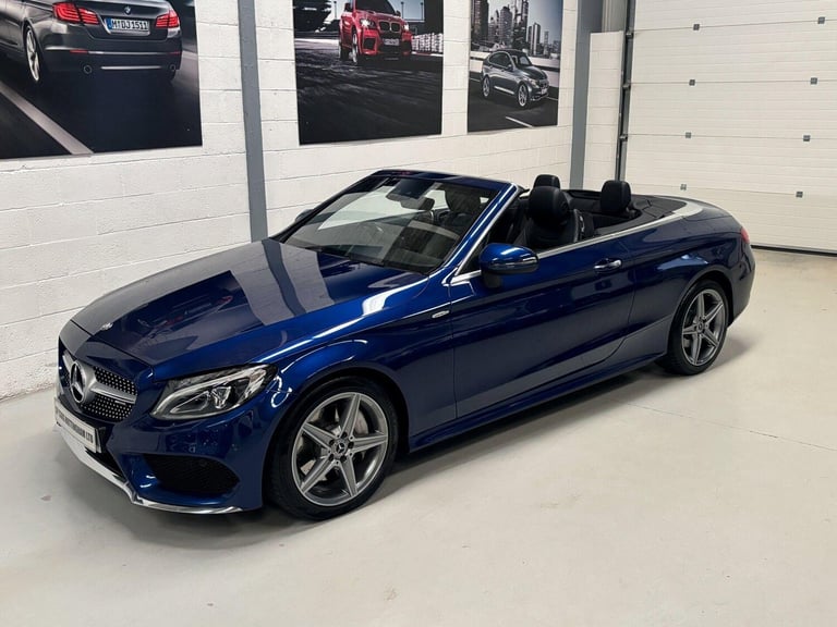 2017 Mercedes-Benz C Class 2.1 C250d AMG Line (Premium Plus) Cabriolet G-Tronic+ Euro 6 (s/s) 2dr...