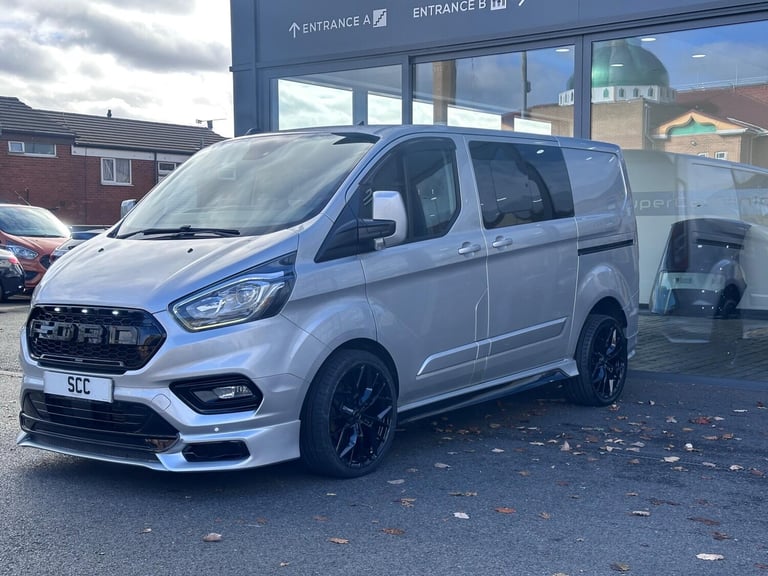 2019 Ford Transit Custom 2.0 EcoBlue 170ps Low Roof D/Cab Limited Van Auto PANEL VAN DIESEL Autom...