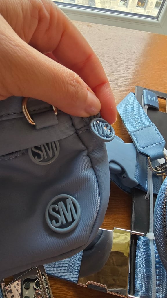 Steve Madden™️ Belt bag interchangeable strap and wristlet with pouches