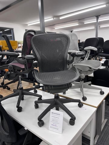 Herman Miller Aeron Chair Size B Fully Loaded Lumbar Support