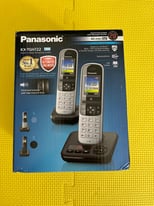 Panasonic KX-TGH722ES Digital Cordless Telephone with Automated Call Block and Answering Machine