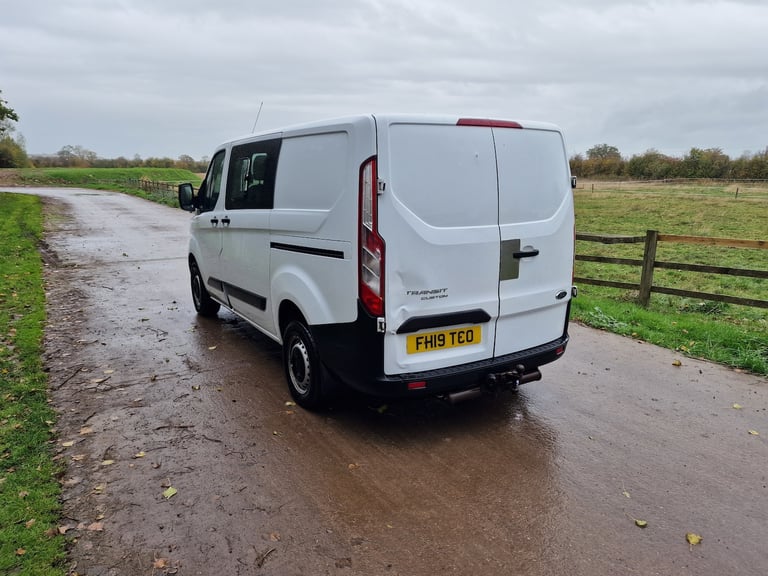 2019 Ford Transit Custom 6 Seat Crew Cab  Drives Perfect  8m MOT  ULEZ