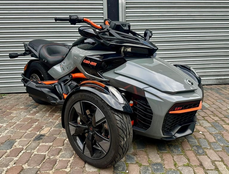 Can-Am Spyder F3-S Special Series — Grey & Orange