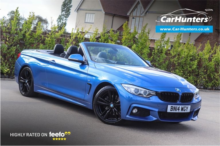 2014 BMW 4 Series 428i M Sport 2dr Auto CONVERTIBLE PETROL Automatic