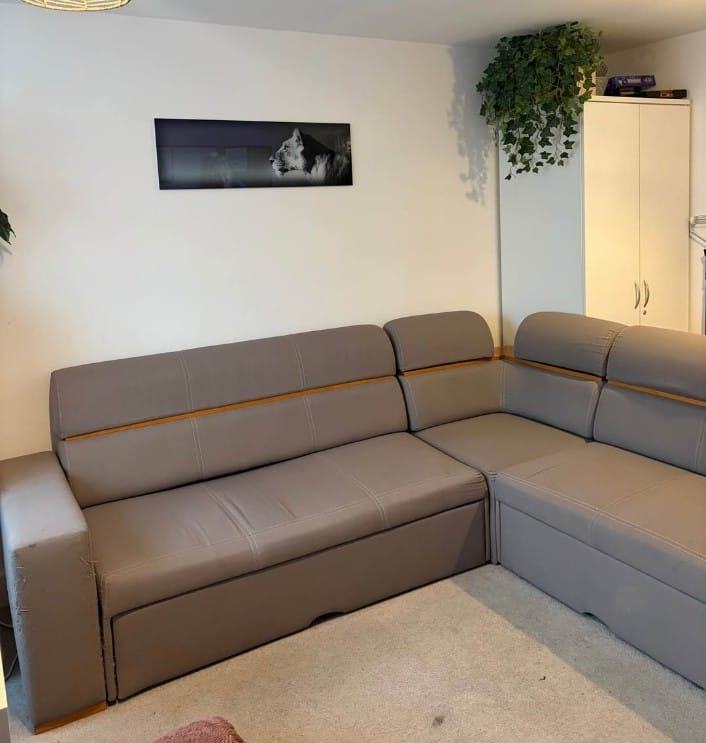Corner sofa bed for £175