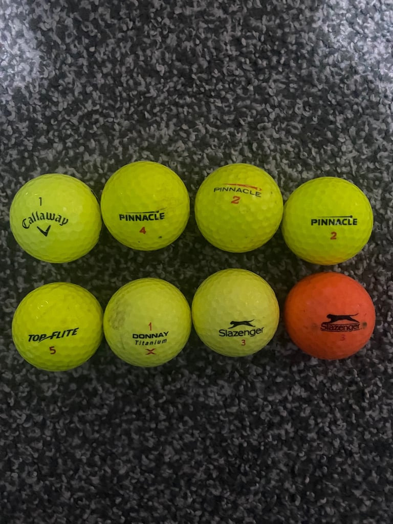 image for Coloured golf balls