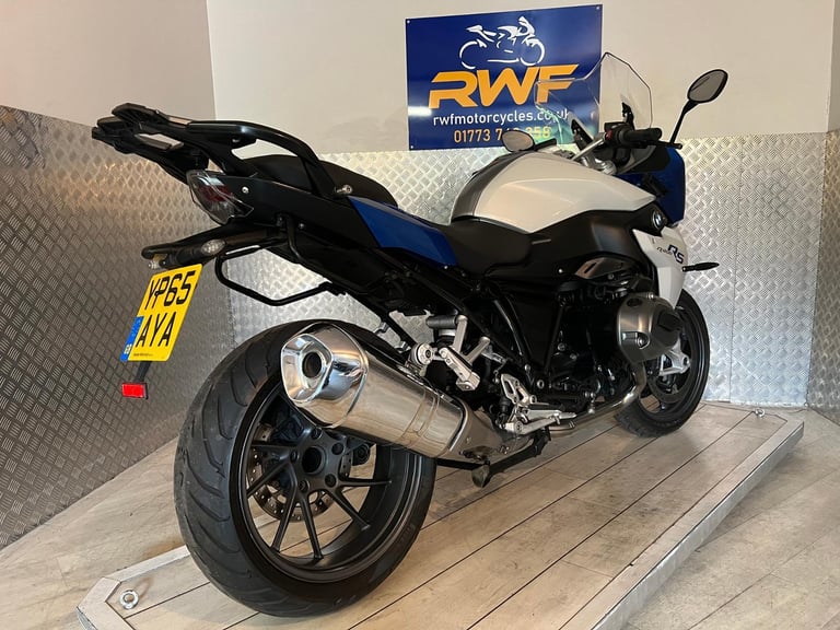 BMW R 1200 RS SPORT, 2015, 65 REG, ONLY 2 OWNERS, 23,561 MILES, FSH, FULL MOT